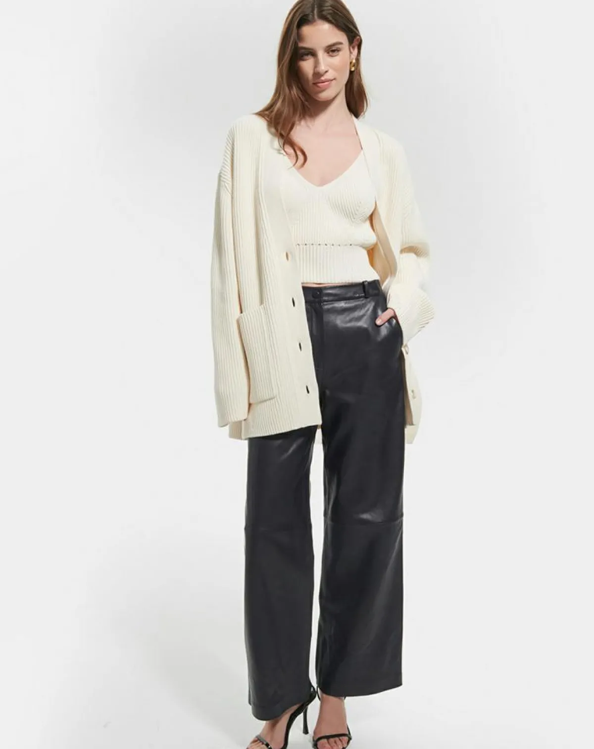 Zapa Gilets Et Cardigans|Gilet Gino ecru