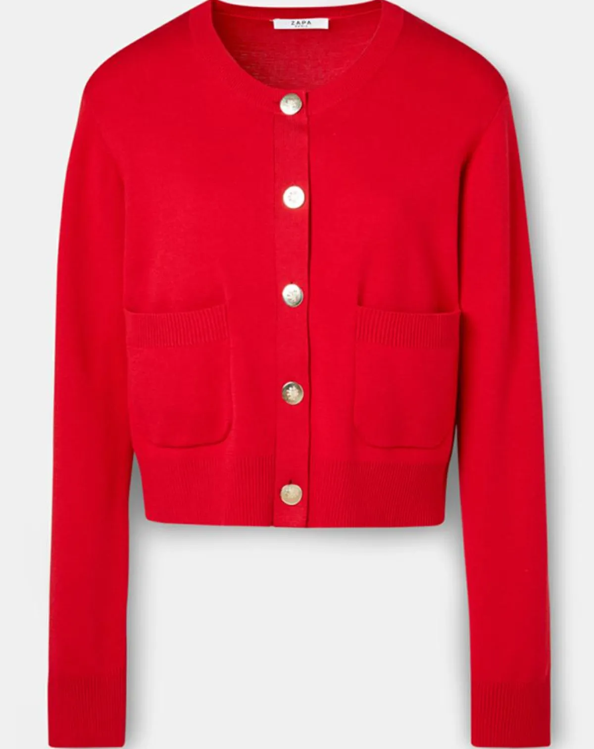 Zapa Gilets Et Cardigans|Gilet Gwendoline rouge