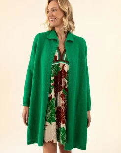 Indies Gilets Et Cardigans|Gilet Isaac vert