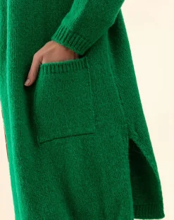 Indies Gilets Et Cardigans|Gilet Isaac vert