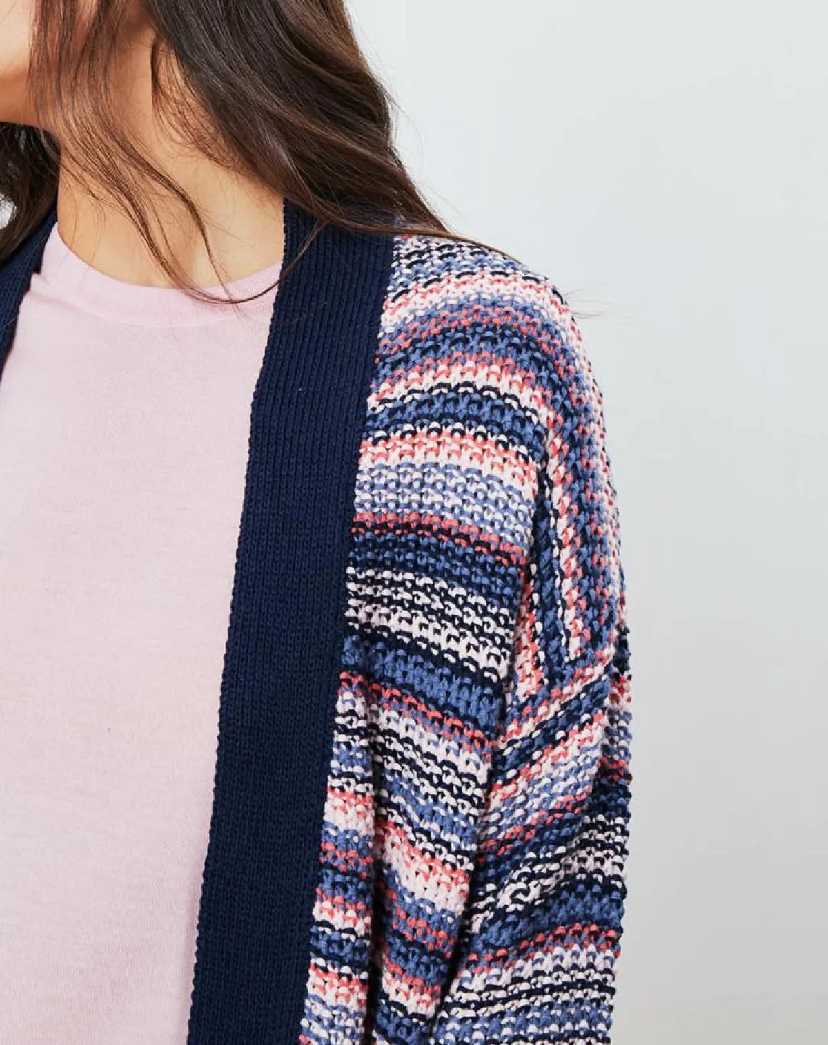 La Petite Francaise Gilets Et Cardigans|Gilet Jardin multicolore bleu