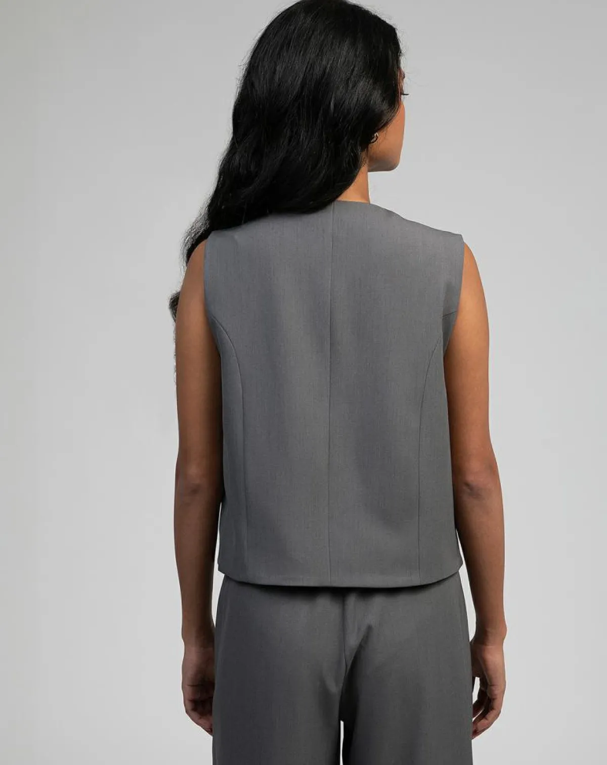 An'ge Gilets Et Cardigans|Gilet Kimolo anthracite