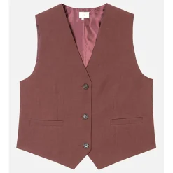 An'ge Gilets Et Cardigans|Gilet Kimolo chocolat