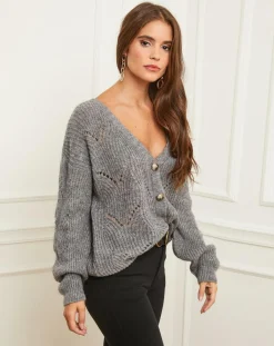 Alice & Charlotte Gilets Et Cardigans|Gilet Laura anthracite