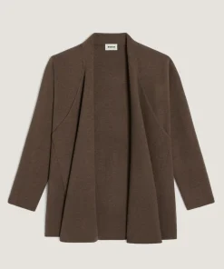 Rodier Gilets Et Cardigans|Gilet Lawrence ouvert marron havane