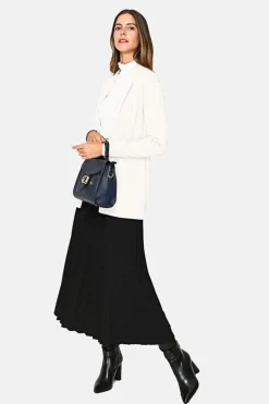 Assuili Gilets Et Cardigans|Gilet long en Cachemire mélangé col châle naturel