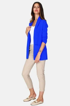 Assuili Gilets Et Cardigans|Gilet long en Cachemire mélangé col châle royal