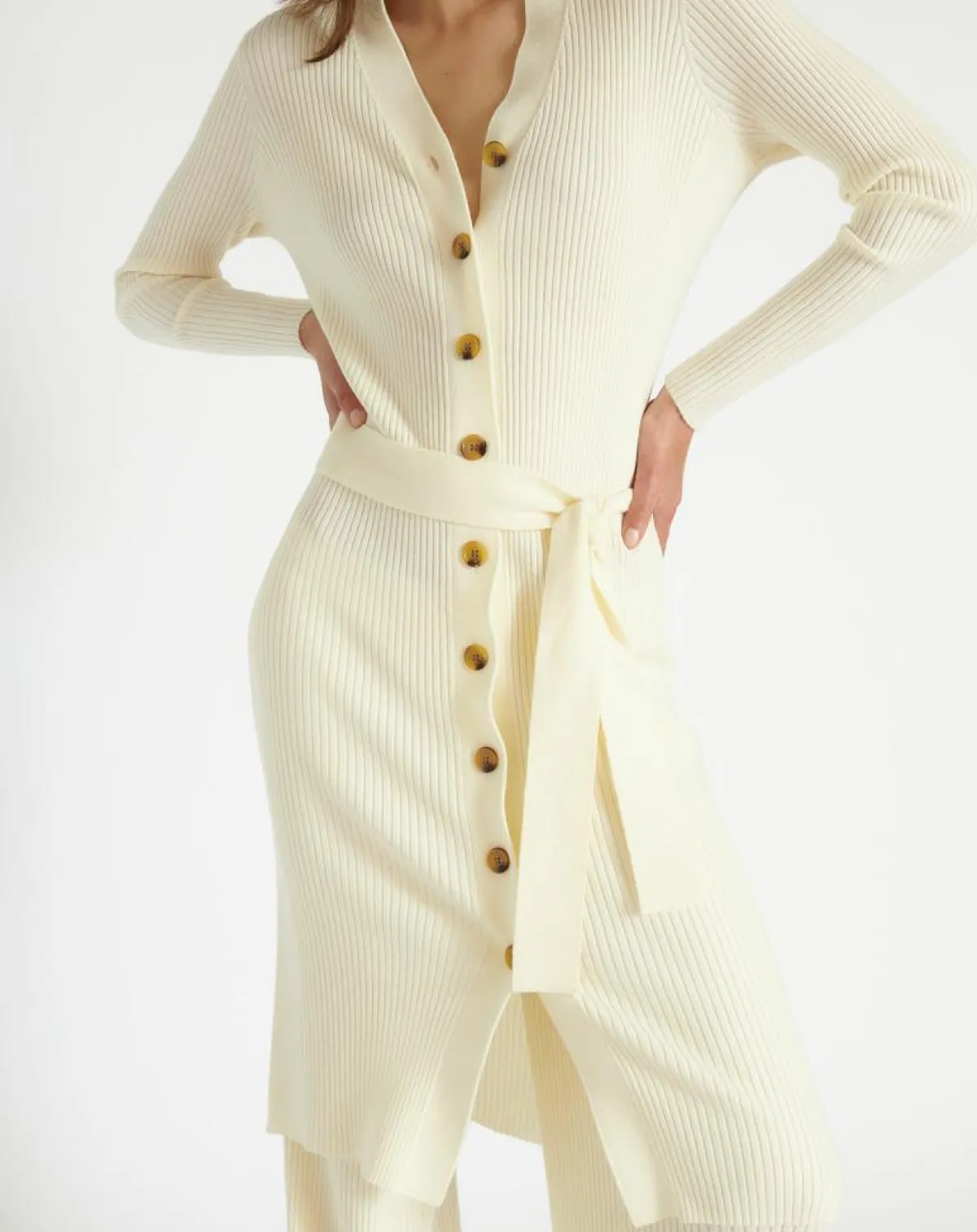 Zapa Gilets Et Cardigans|Gilet long Galia écru