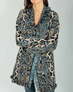 Lauren Vidal Gilets Et Cardigans|Gilet Long Store indigo