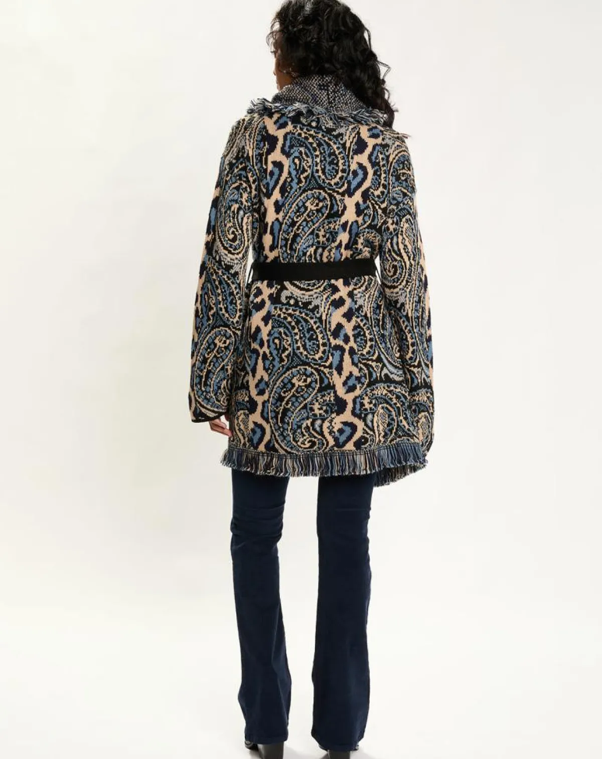 Lauren Vidal Gilets Et Cardigans|Gilet Long Store indigo