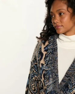 Lauren Vidal Gilets Et Cardigans|Gilet Long Store indigo