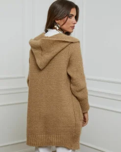 Alice & Charlotte Gilets Et Cardigans|Gilet Lucie camel