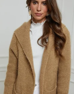 Alice & Charlotte Gilets Et Cardigans|Gilet Lucie camel