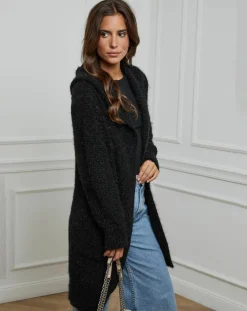 L'Armoire de Suzette Gilets Et Cardigans|Gilet Lucie noir