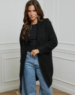 L'Armoire de Suzette Gilets Et Cardigans|Gilet Lucie noir