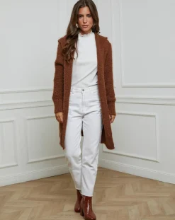 Alice & Charlotte Gilets Et Cardigans|Gilet Lucie tabac