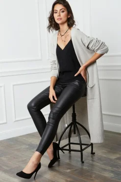 Fleur de cachemire Gilets Et Cardigans|Gilet Mali Beige