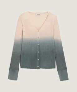 Rodier Gilets Et Cardigans|Gilet Maëlys 100% laine tie & dye beige chair