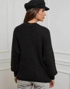 Alice & Charlotte Gilets Et Cardigans|Gilet Manon noir