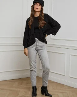 Alice & Charlotte Gilets Et Cardigans|Gilet Manon noir