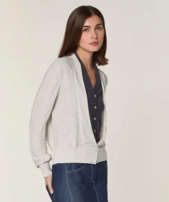 Rodier Gilets Et Cardigans|Gilet Marianne en Laine 2 En 1 blanc