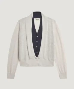 Rodier Gilets Et Cardigans|Gilet Marianne en Laine 2 En 1 blanc