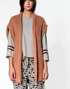 Bellerose Gilets Et Cardigans|Gilet Nill rose