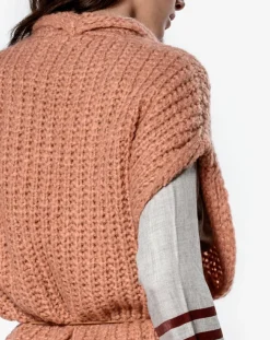 Bellerose Gilets Et Cardigans|Gilet Nill rose