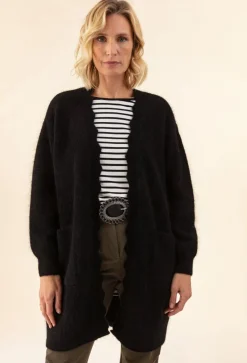 Bleu Blanc Rouge Gilets Et Cardigans|Gilet Nola noir