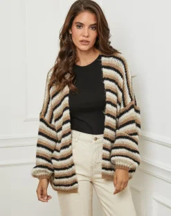 L'Armoire de Suzette Gilets Et Cardigans|Gilet Pauline camel