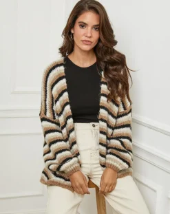 L'Armoire de Suzette Gilets Et Cardigans|Gilet Pauline camel