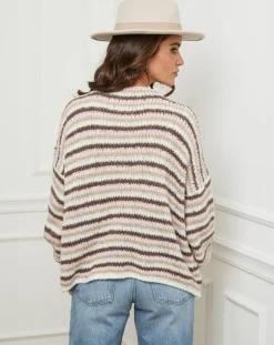 L'Armoire de Suzette Gilets Et Cardigans|Gilet Pauline rose