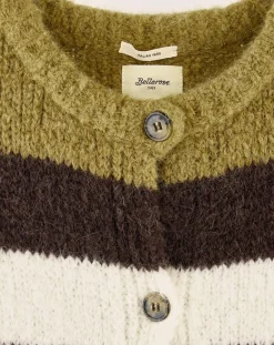 Bellerose Gilets Et Cardigans|Gilet sans manches en Alpaga mélangé Abogi multicolore