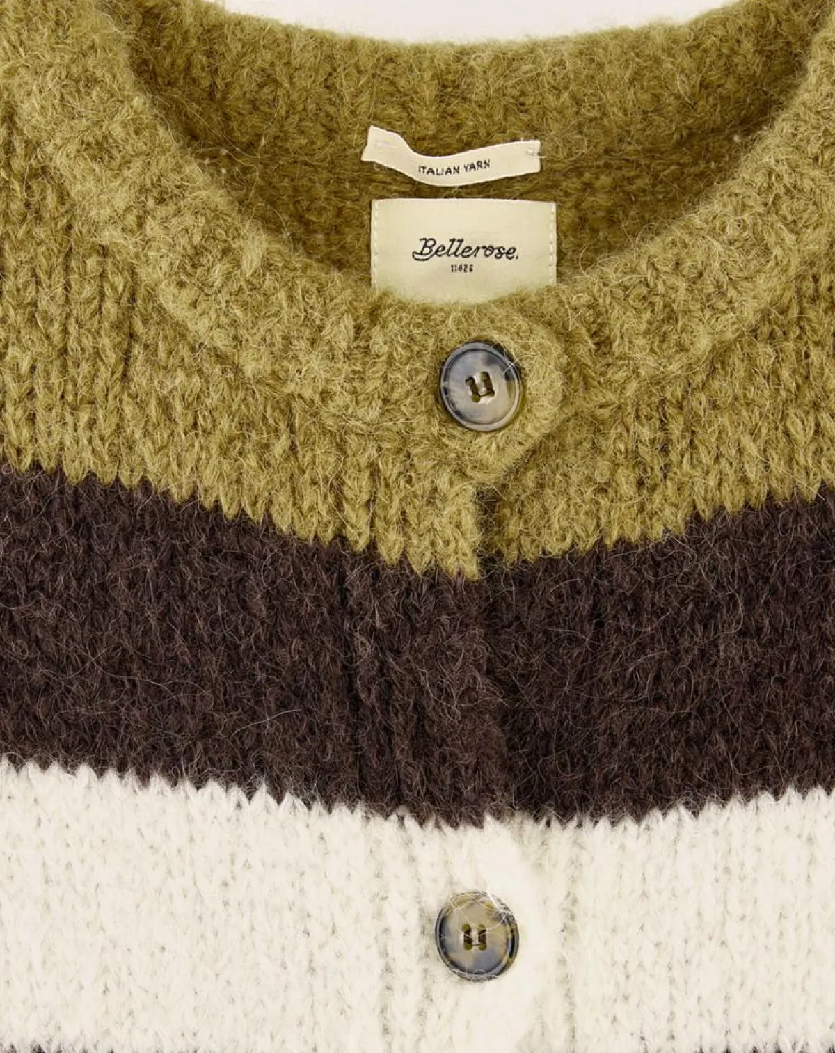 Bellerose Gilets Et Cardigans|Gilet sans manches en Alpaga mélangé Abogi multicolore