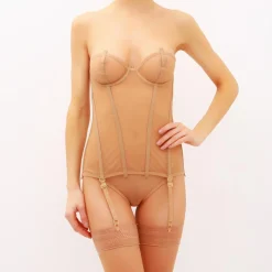 La Perla Lingerie, Nuit|Guêpière Frames nude