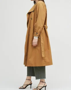 Chloé Stora Manteaux|Imperméable en Toile de coton Guy camel