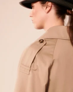 Tara Jarmon Manteaux|Imperméable Ivan mastic