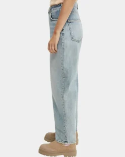 Scotch & Soda Jeans|Jean 100% Coton Bio Ballon bleu clair