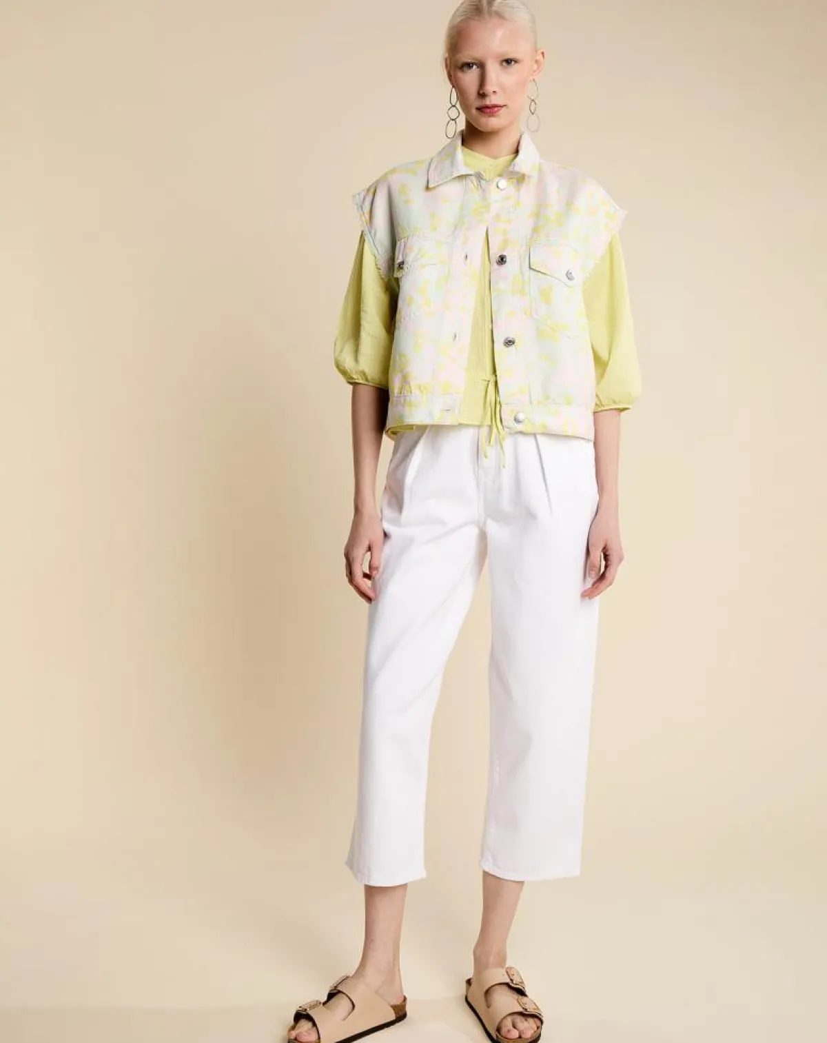 Bellerose Jeans|Jean 100% Coton Bio Pram blanc