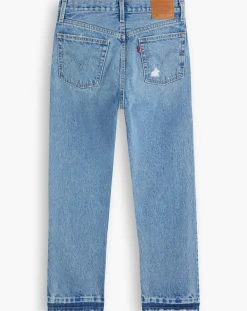 Levi's® Jeans|Jean 501 Crop coupe droite bleu