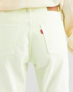 Levi's® Jeans|Jean 501 Crop In The Lime pastel jaune