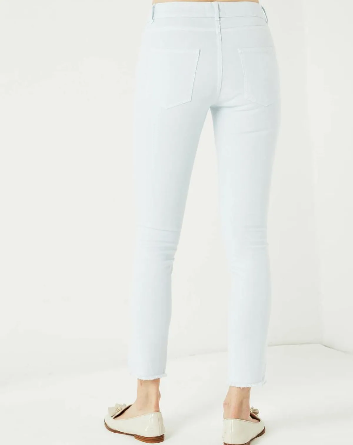 Cuisse de Grenouille Jeans|Jean 7/8 Enigme bleu clair