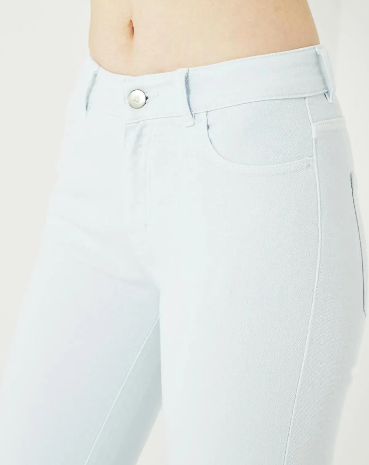Cuisse de Grenouille Jeans|Jean 7/8 Enigme bleu clair