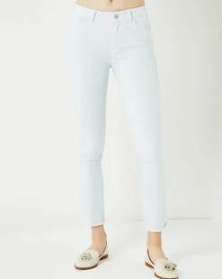 Cuisse de Grenouille Jeans|Jean 7/8 Enigme bleu clair