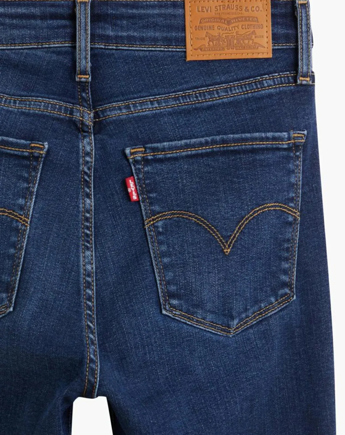 Levi's® Jeans|Jean 721 High Rise Skinny taille haute bleu brut