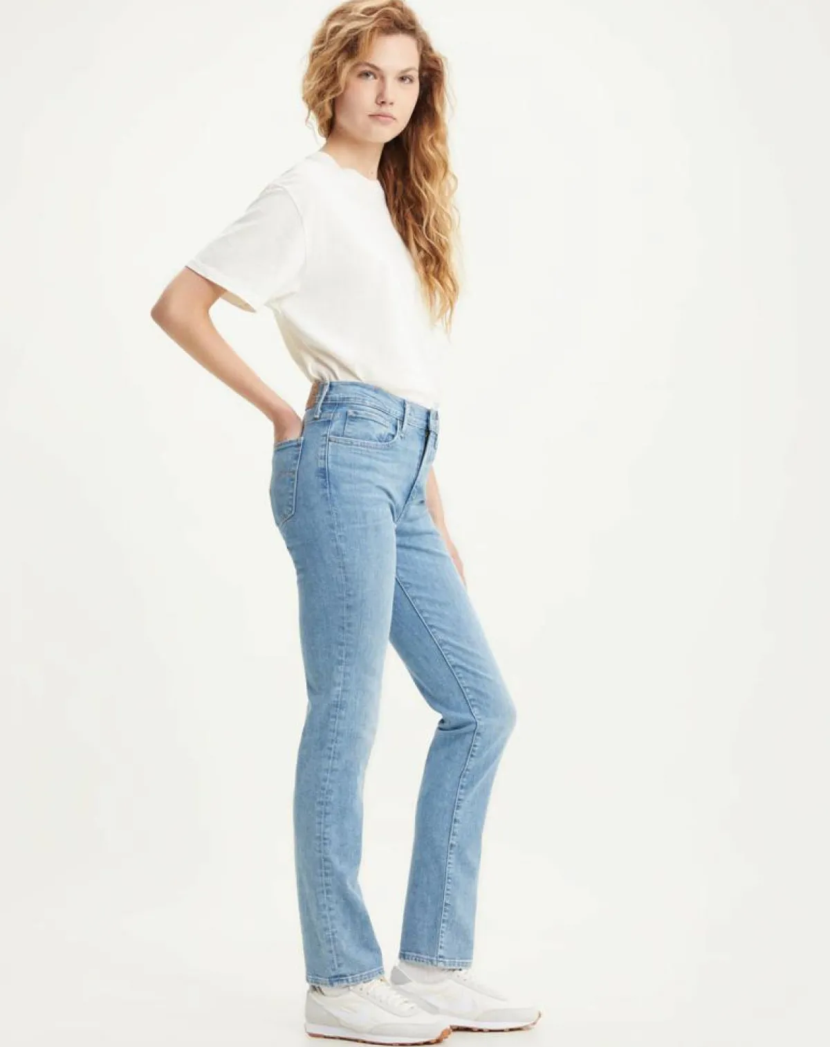 Levi's® Jeans|Jean 724 High Rise Slim taille haute bleu