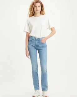 Levi's® Jeans|Jean 724 High Rise Slim taille haute bleu
