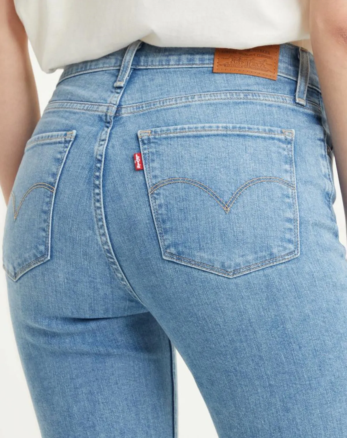 Levi's® Jeans|Jean 724 High Rise Slim taille haute bleu