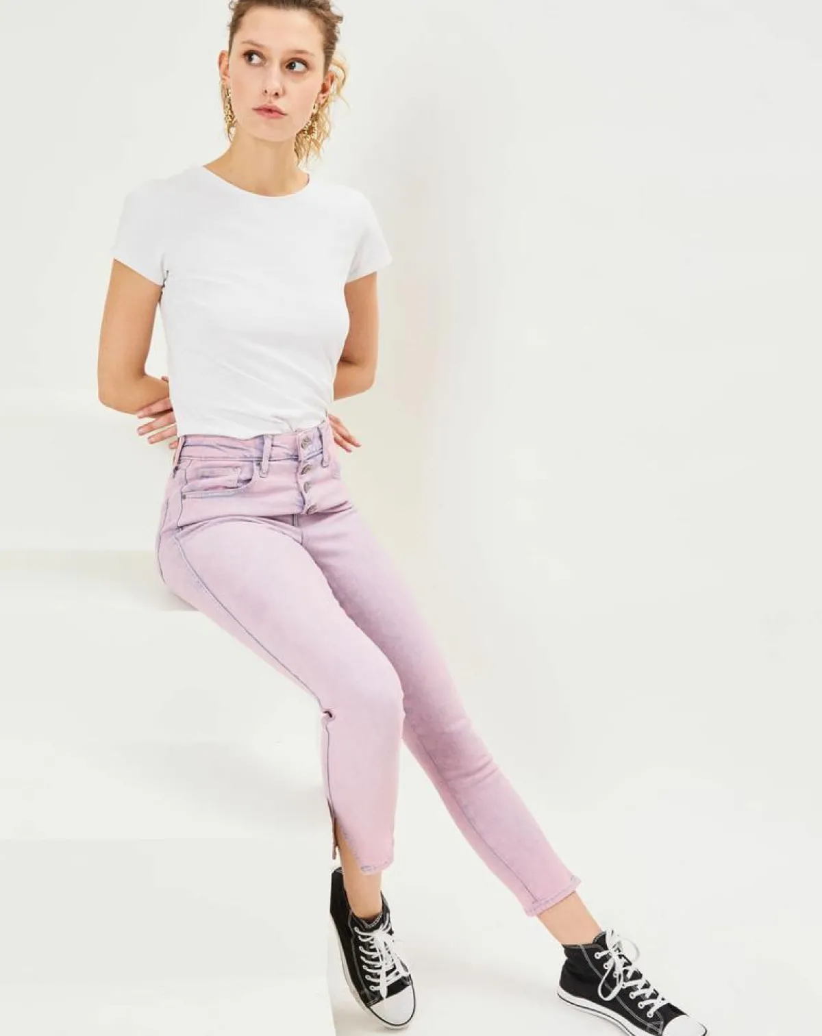 Levi's® Jeans|Jean 721 High-Rise Skinny sculpt Exposed rose/bleu