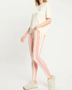 Scotch & Soda Jeans|Jean à rayures rose/écru